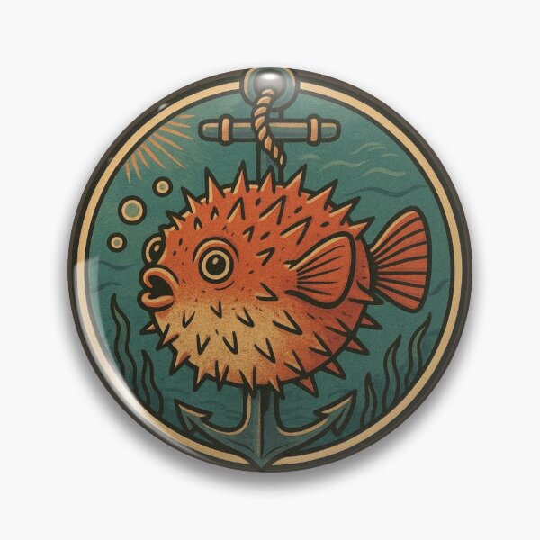 Item preview, Pufferfish Anchor designed and sold by FamiliarPufferfish.