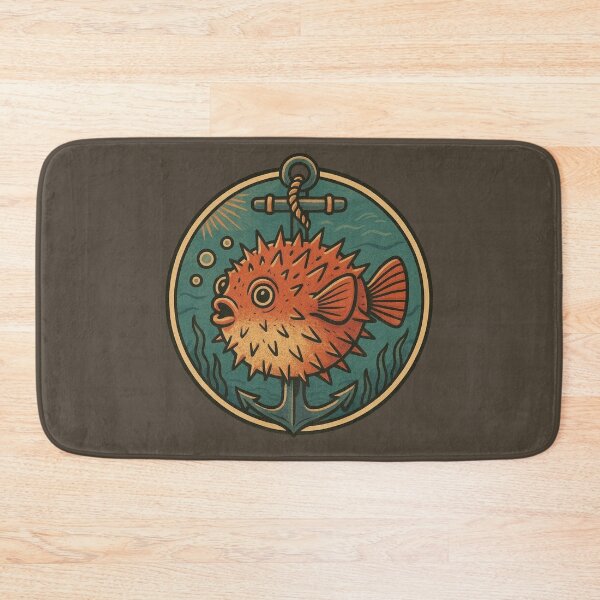 Item preview, Pufferfish Anchor designed and sold by FamiliarPufferfish.
