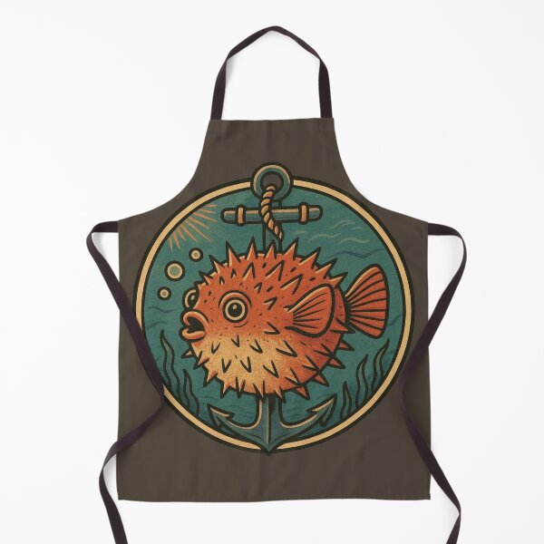 Item preview, Pufferfish Anchor designed and sold by FamiliarPufferfish.