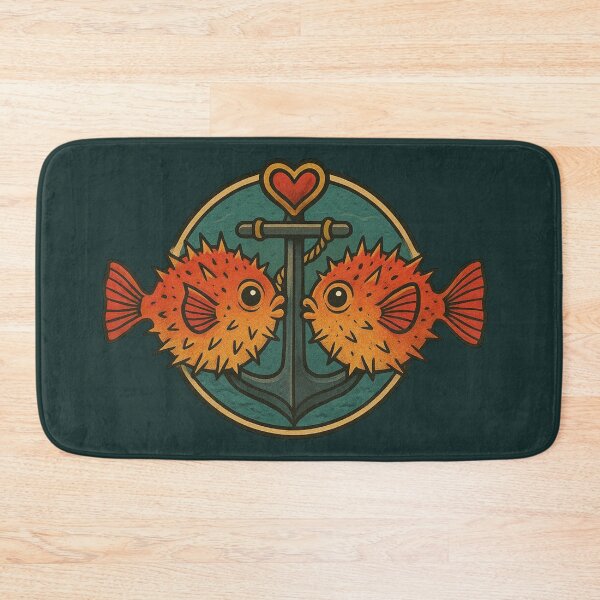 Item preview, Valentine Pufferfish designed and sold by FamiliarPufferfish.