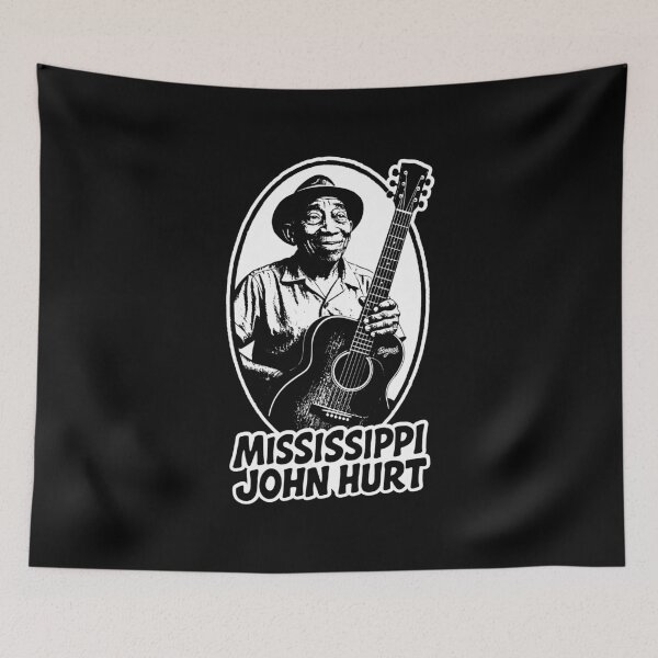 Item preview, Delta Blues Mississippi John Hurt Illustration designed and sold by Boogosh.