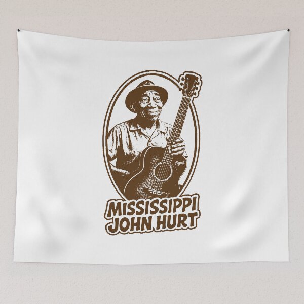 Item preview, Mississippi John Hurt Blues Portrait designed and sold by Boogosh.