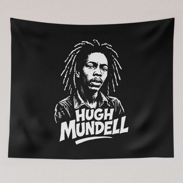 Item preview, Roots Reggae Hugh Mundell Illustration designed and sold by Boogosh.