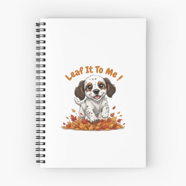 Item preview, Leaf It To Me English Setter Dog Running in Fall Leaves Cute Autumn designed and sold by The Real Life Symphony.