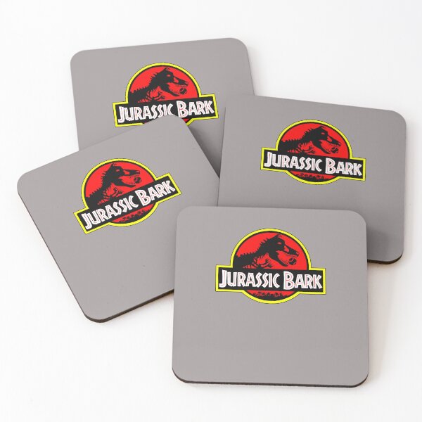 Item preview, JURASSIC-BARK---DINOSAUR-DOG-WITH-TENNIS-BALL-PARODY designed and sold by shawndabha.