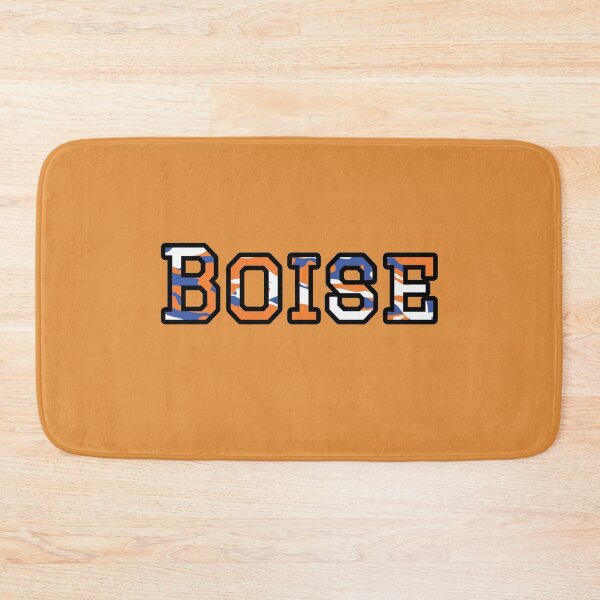 Item preview, Boise Blue and Orange Camo Typography – Idaho Spirit Wear Design designed and sold by Long Family Gifts.