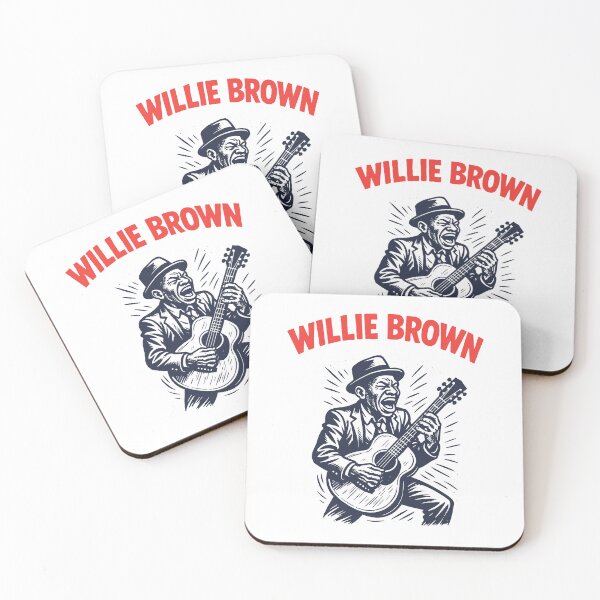 Artikelvorschau, Willie Brown Delta Blues Portrait entworfen und verkauft von Boogosh.