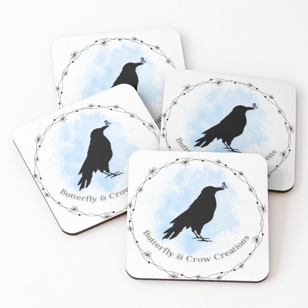 Item preview, Butterfly & Crow Creations Logo designed and sold by Butterfly & Crow Creations.