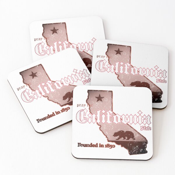 Item preview, Pray for California – Vintage Grunge State Art designed and sold by G & M artworks.