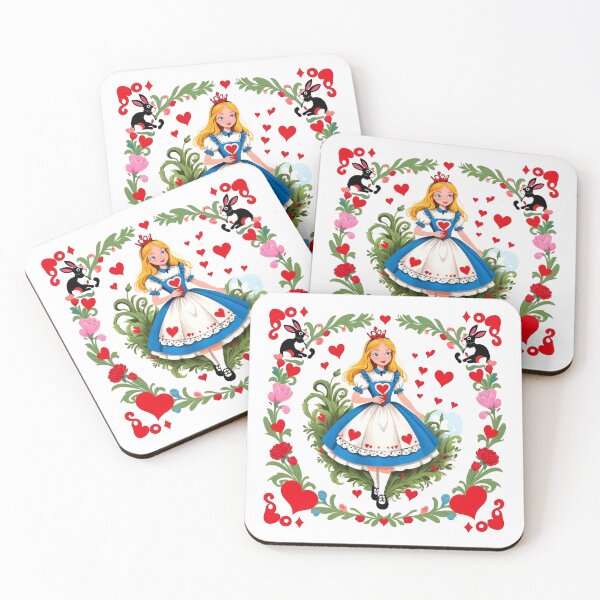 Item preview, Alice in wonderland Fairytale Hearts designed and sold by Digiheart.