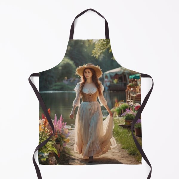 Item preview, The Lady of the Floral Market designed and sold by BlareBlare.