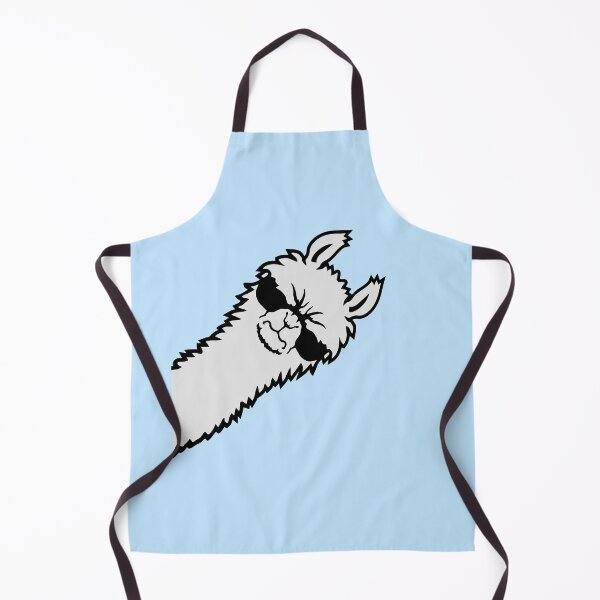 Item preview, Angry Llama Fierce Attitude Peeking Corner Cool Sunglasses  designed and sold by shirt-o-mat.