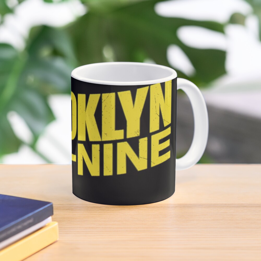"Brooklyn 99 Classic Black Background" Coffee Mug for Sale by