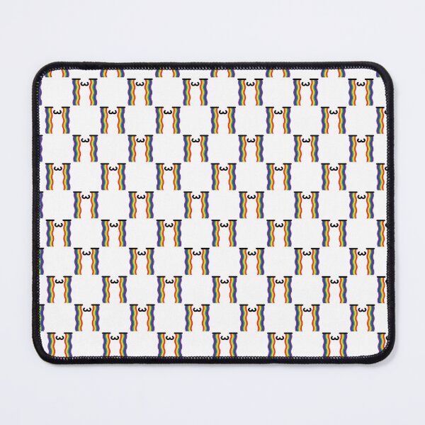 Item preview, Cute kawaii rainbow crying face pattern designed and sold by BlushyPrint.