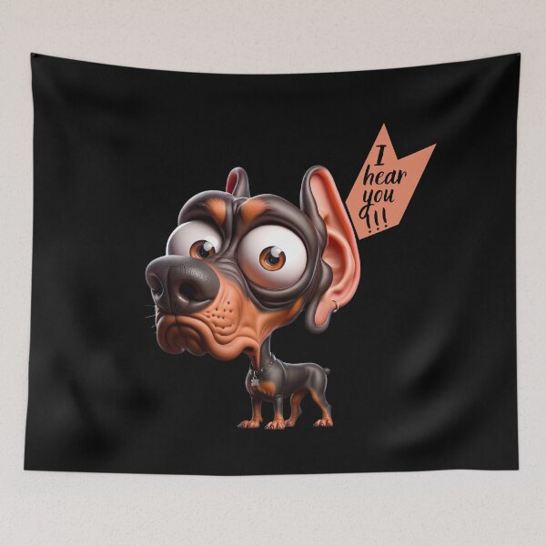 Item preview, Cute Dog DogDog designed and sold by JokeAndStyle.