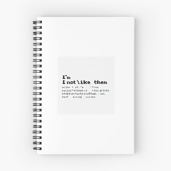 Item preview, i’m not like them designed and sold by Laurisant.