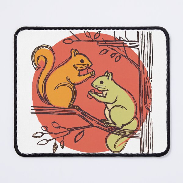 Item preview, Squirrel Serenade: Whimsical Woodland Harmony designed and sold by ForeverPrintsOK.