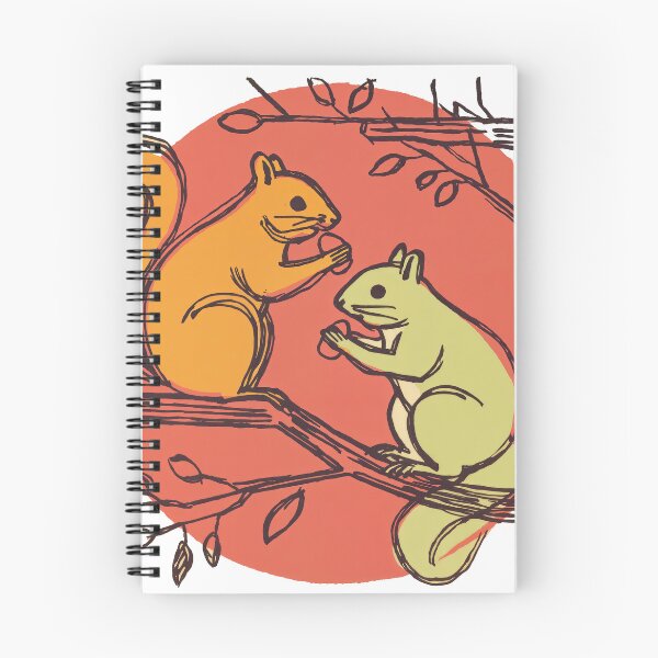 Item preview, Squirrel Serenade: Whimsical Woodland Harmony designed and sold by ForeverPrintsOK.