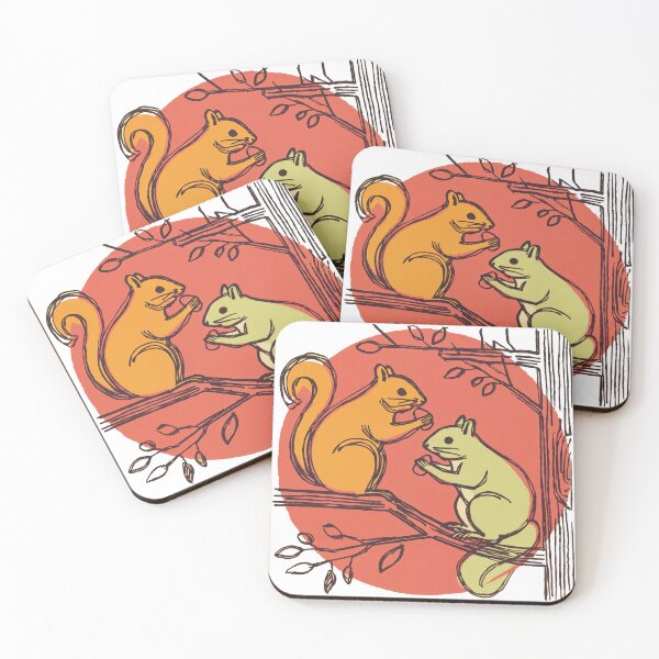 Item preview, Squirrel Serenade: Whimsical Woodland Harmony designed and sold by ForeverPrintsOK.