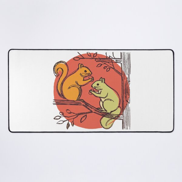 Item preview, Squirrel Serenade: Whimsical Woodland Harmony designed and sold by ForeverPrintsOK.