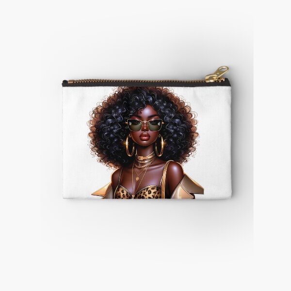 Item preview, Confident Black Woman – Luxury Glam Style designed and sold by Lulunza.