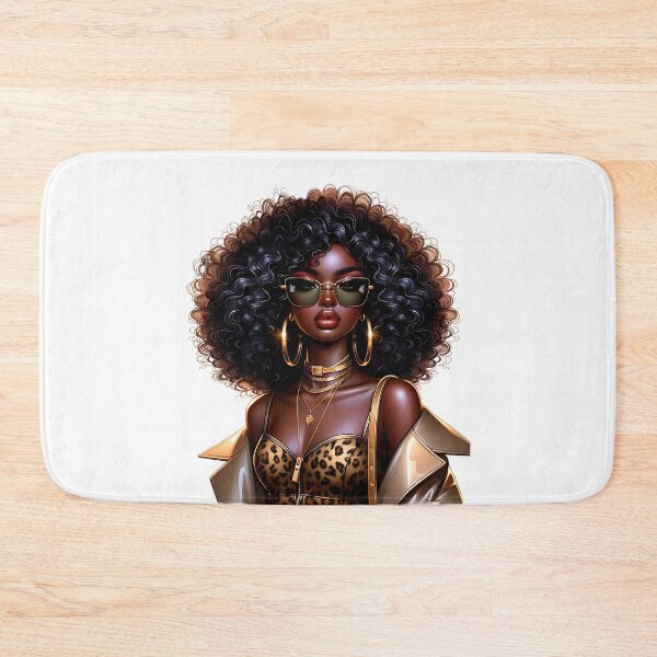 Item preview, Confident Black Woman – Luxury Glam Style designed and sold by Lulunza.