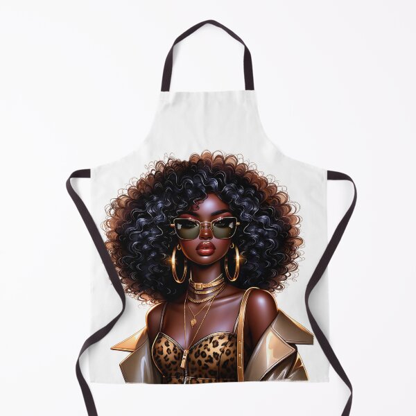 Item preview, Confident Black Woman – Luxury Glam Style designed and sold by Lulunza.