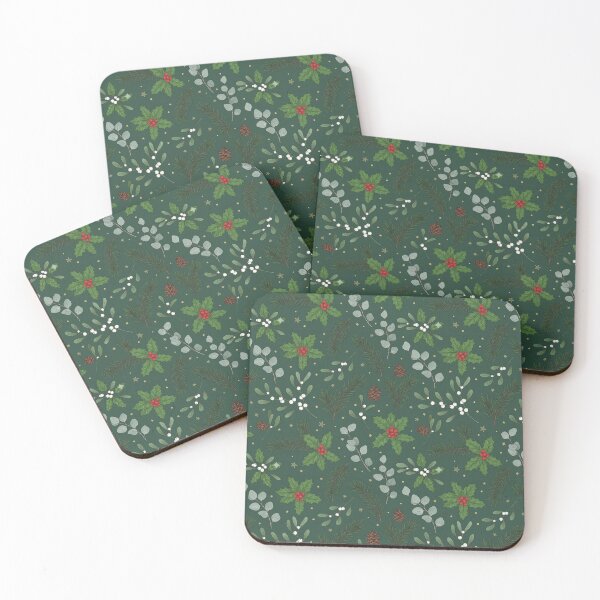 Item preview, Elegant Christmas Botanicals designed and sold by Nin Tai.