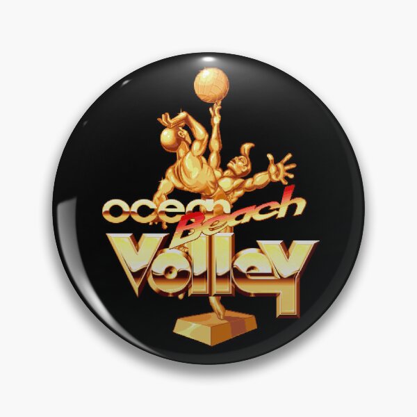 Item preview, Beach Volley Amiga Game Art designed and sold by Retr0Tshirts.