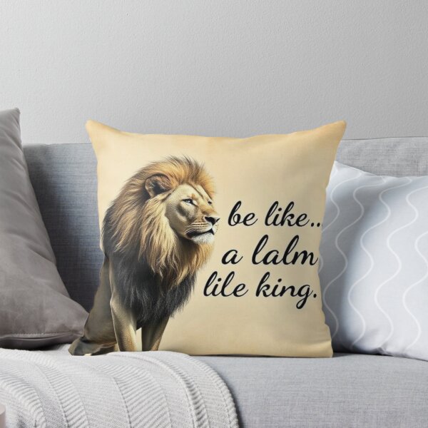 Item preview, Be bold like a lion, calm like a king designed and sold by SSMC DREAM DESIGN.