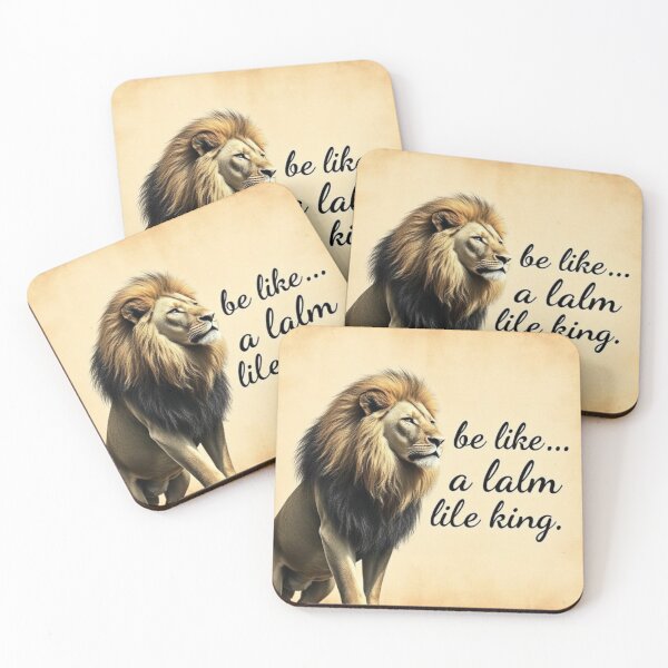Item preview, Be bold like a lion, calm like a king designed and sold by SSMC DREAM DESIGN.