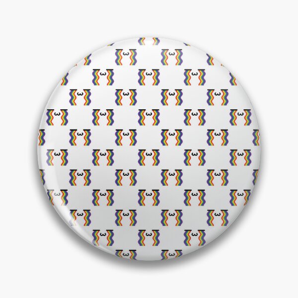 Item preview, Adorable kawaii rainbow crying face pattern designed and sold by BlushyPrint.