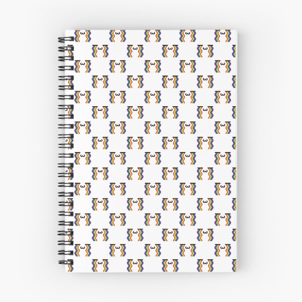 Item preview, Adorable kawaii rainbow crying face pattern designed and sold by BlushyPrint.