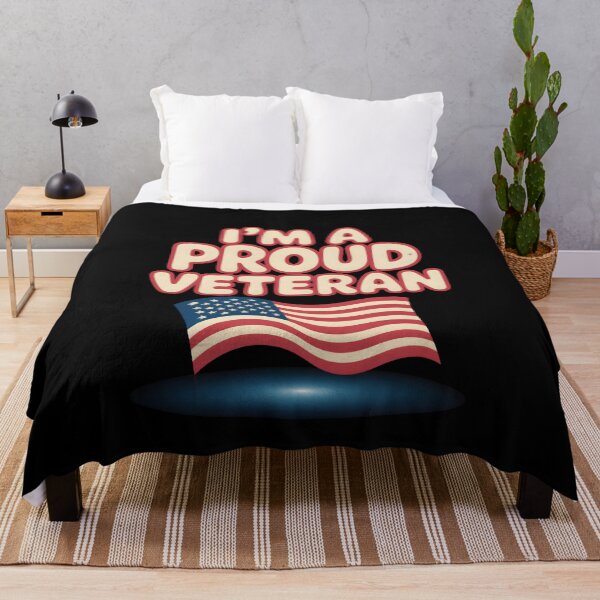 Item preview, Proud Veteran - Waving Flag Tribute designed and sold by DarylWelsh2024.