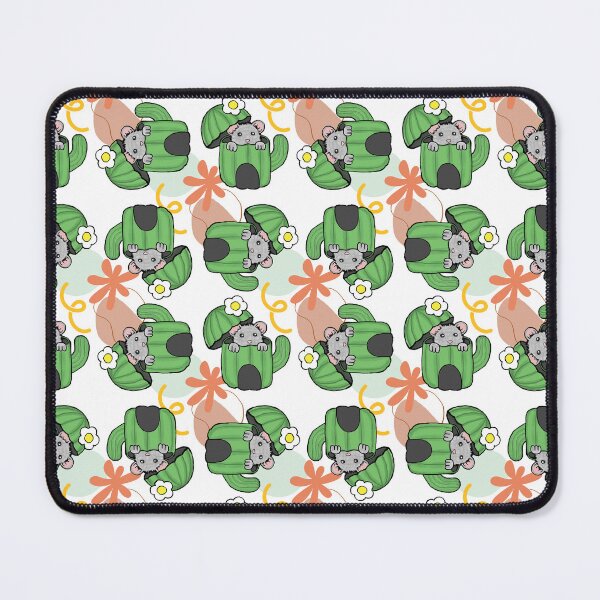 Item preview, Hamster in Cactus Pattern | Cute Hamster Print designed and sold by ScribbL-ScrabbL.