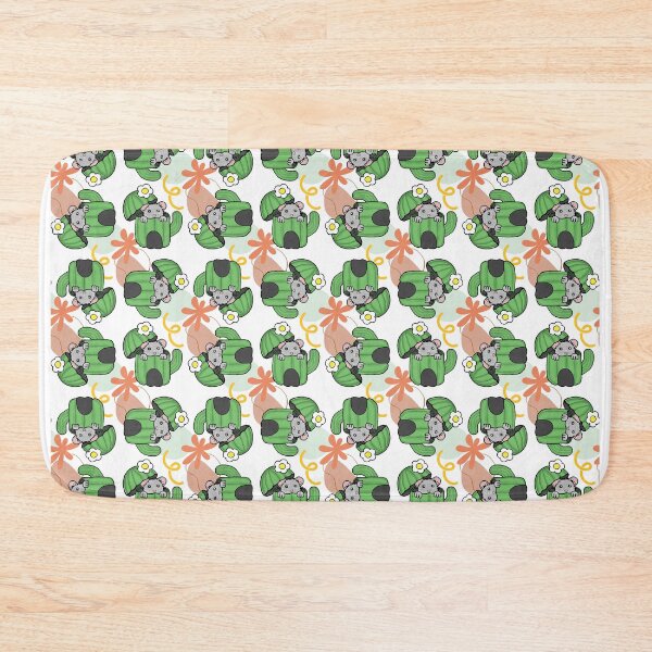 Item preview, Hamster in Cactus Pattern | Cute Hamster Print designed and sold by ScribbL-ScrabbL.