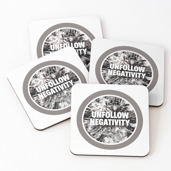 Item preview, Unfollow Negativity designed and sold by RisingWolfStudio.