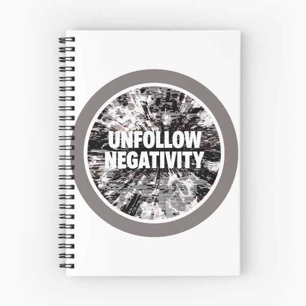 Item preview, Unfollow Negativity designed and sold by RisingWolfStudio.