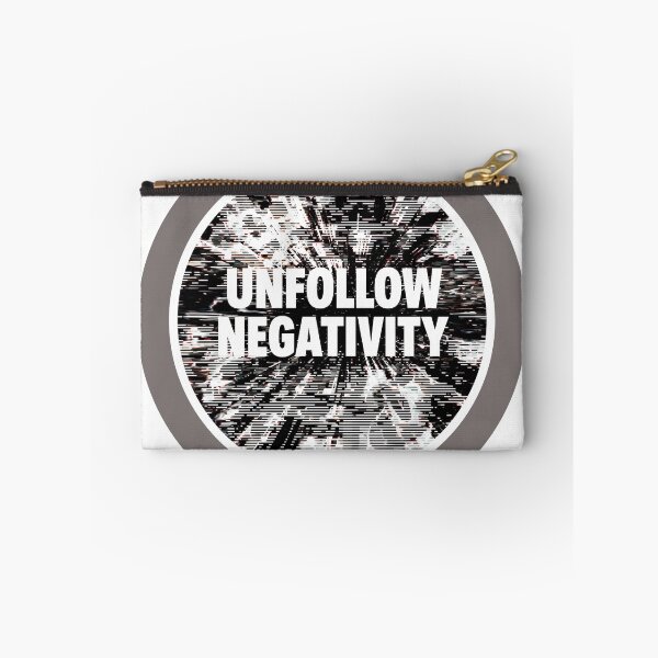 Item preview, Unfollow Negativity designed and sold by RisingWolfStudio.