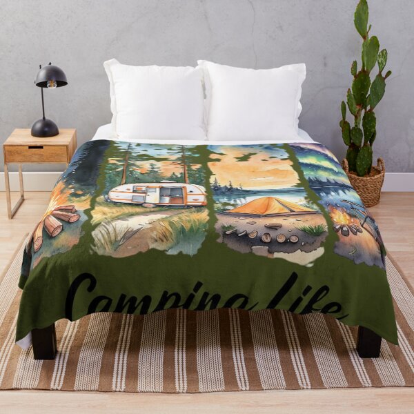 Item preview, Camping Life Outdoor Adventure Tee designed and sold by BestDetailer.