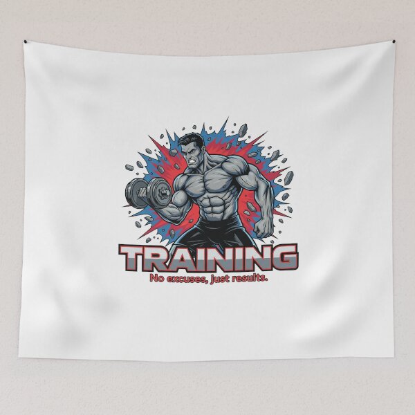 Item preview, Intense Training: No Excuses, Just Results. designed and sold by ZXSTORE.