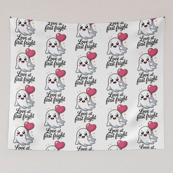 Item preview, Love at First Fright – Sweet Cute Ghost Romance designed and sold by Taans-Creation.