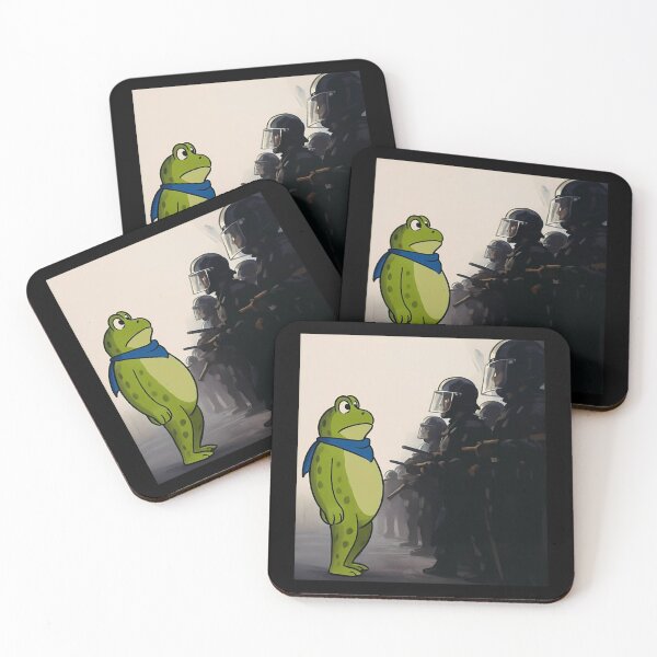 Item preview,  Portland Frog Protest - Resist Portland Frog - I Stand With Frog, Anti Trump Anti Fascism designed and sold by covuyed.