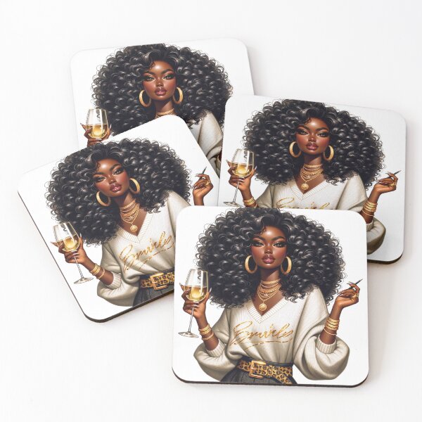 Item preview, Afro Goddess – Radiant Gold Energy designed and sold by Lulunza.