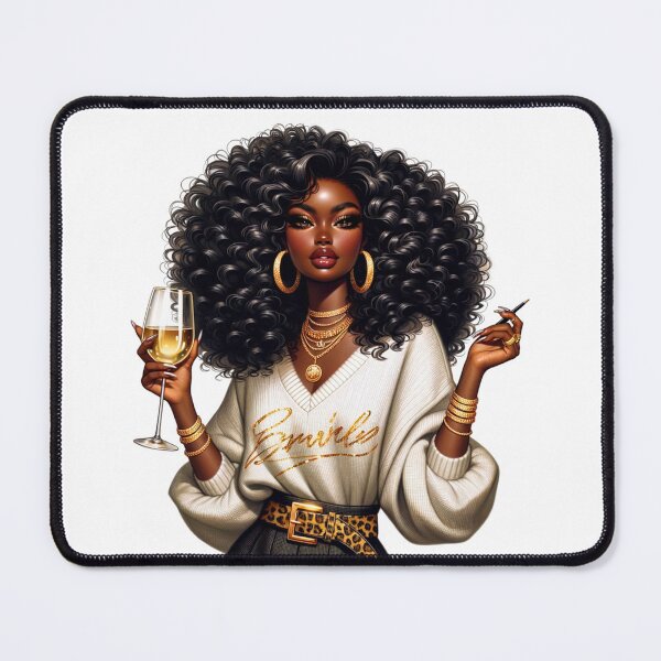 Item preview, Afro Goddess – Radiant Gold Energy designed and sold by Lulunza.