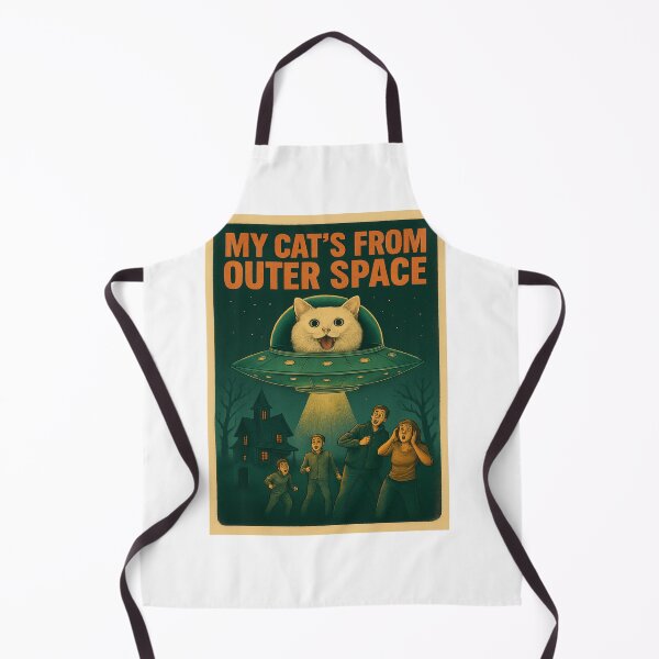 Item preview, hallowen horror ufo cat T-shirt designed and sold by PromisedFuturee.