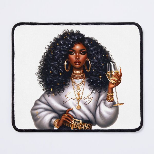 Item preview, Stylish Melanin Queen – Chic Confidence designed and sold by Lulunza.