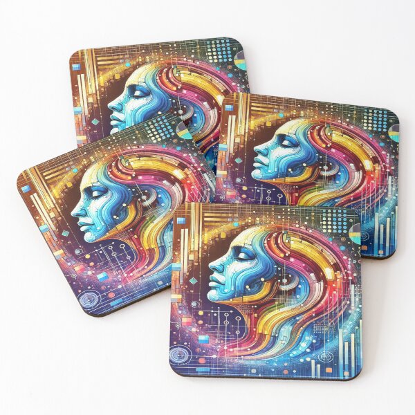 Item preview, A colorful riot of modern creativity designed and sold by FotoworldEdel.
