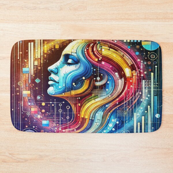 Item preview, A colorful riot of modern creativity designed and sold by FotoworldEdel.