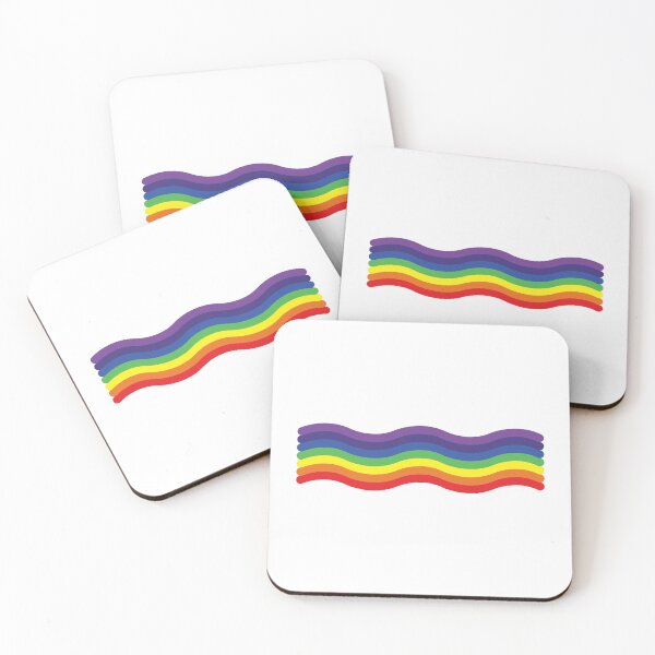 Item preview, wavy rainbow designed and sold by BlushyPrint.